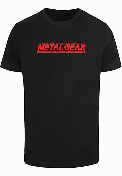 Merchcode T-Shirt Merchcode Metal Gear Solid Logo Tee (1-tlg) günstig online kaufen