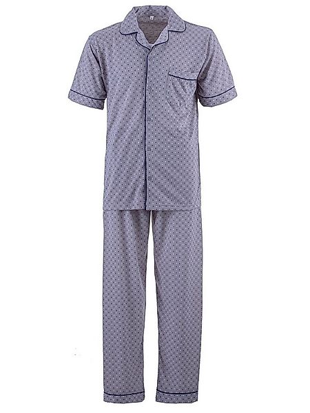 Lucky Schlafanzug Pyjama Set Kurzarm - Circles günstig online kaufen