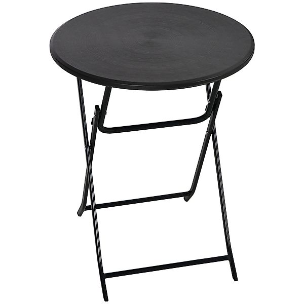 Outsunny Beistelltisch Garten-Esstisch mit Dekorativer Holzoptik, günstig online kaufen
