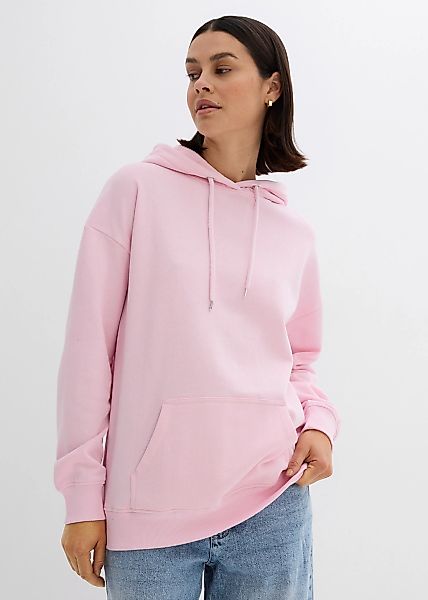 bonprix Kapuzensweatshirt, 1 Oversize-Passform, Casual-Stil, aus Baumwolle günstig online kaufen