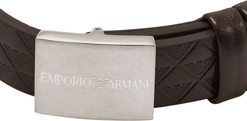 Emporio Armani Lederarmband Schmuck Geschenk Edelstahl günstig online kaufen
