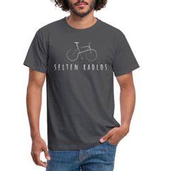 Spreadshirt T-Shirt Fahrrad Geschenk Selten Radlos günstig online kaufen