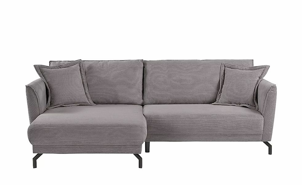 bobb Ecksofa  Yolanda ¦ grau ¦ Maße (cm): B: 257 H: 94 T: 174.0 Polstermöbe günstig online kaufen