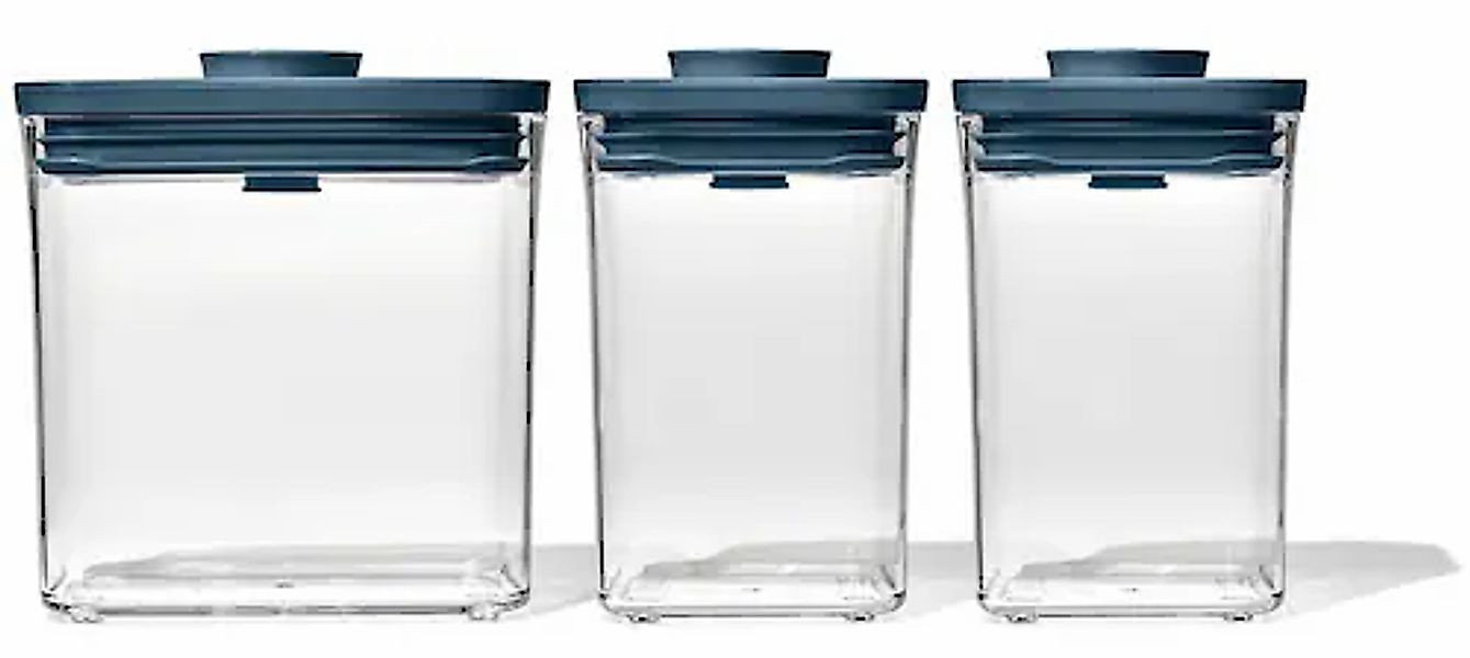 OXO Good Grips Aufbewahrungssystem »POP-DOSEN«, (Set, 6 tlg.), (3 Dosen, 3 günstig online kaufen