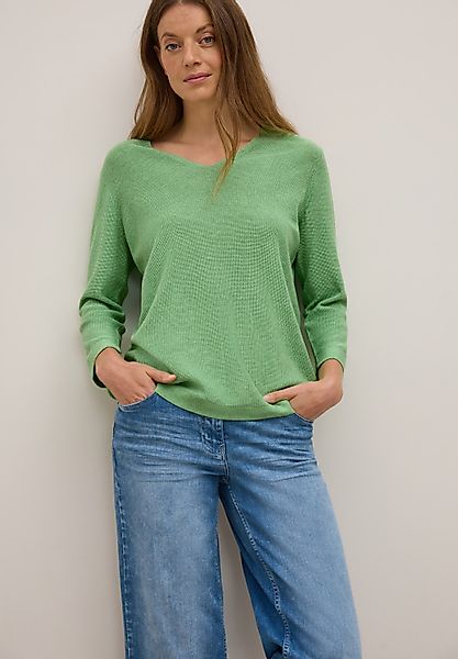 CECIL Strickpullover mit V-Ausschnitt günstig online kaufen