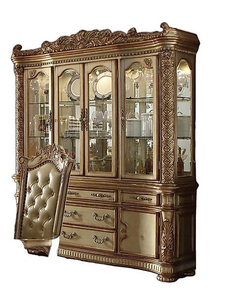 Xlmoebel Vitrine Barock Vitrine elegantes Möbelstück klassischer Stil Herge günstig online kaufen