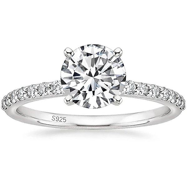 ROUGEMONT Fingerring Funkelnder Damen Moissanit Verlobungsring günstig online kaufen