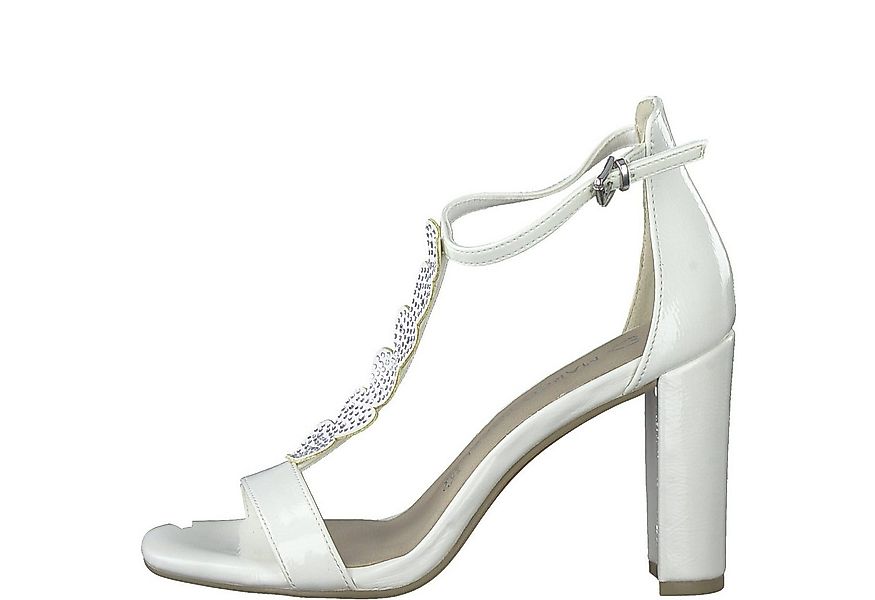 MARCO TOZZI Marco Tozzi Damen Sandalette 2-28310-20 418 IVORY PATENT weiß S günstig online kaufen