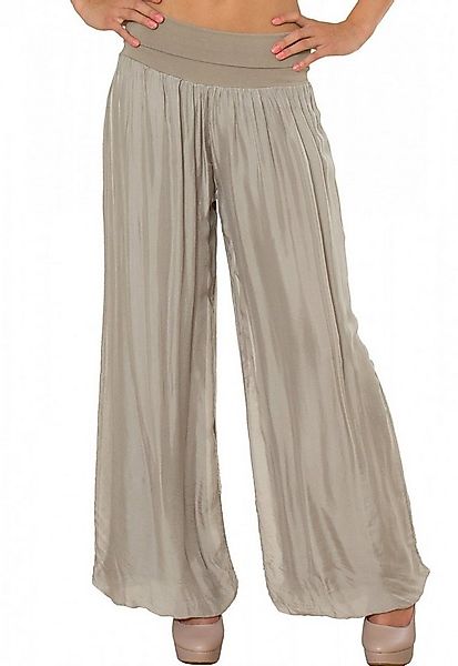 Caspar Palazzohose KHS010 elegante Damen Hose mit Seidenanteil Mit blickdic günstig online kaufen