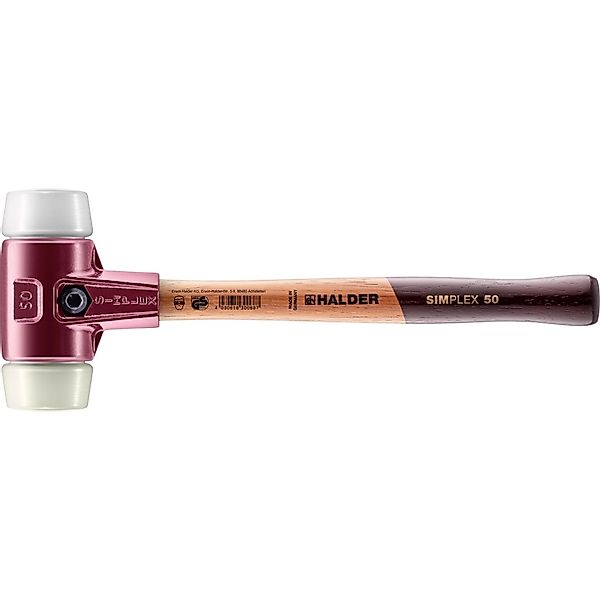 Halder Simplex Schonhammer Ø 50 mm Superplastik   Nylon mit Tempergussgehäu günstig online kaufen