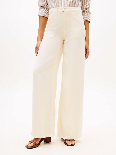 Tommy Hilfiger 5-Pocket-Jeans "DNM SOFT ECRU 70S WIDE LEG HW" günstig online kaufen