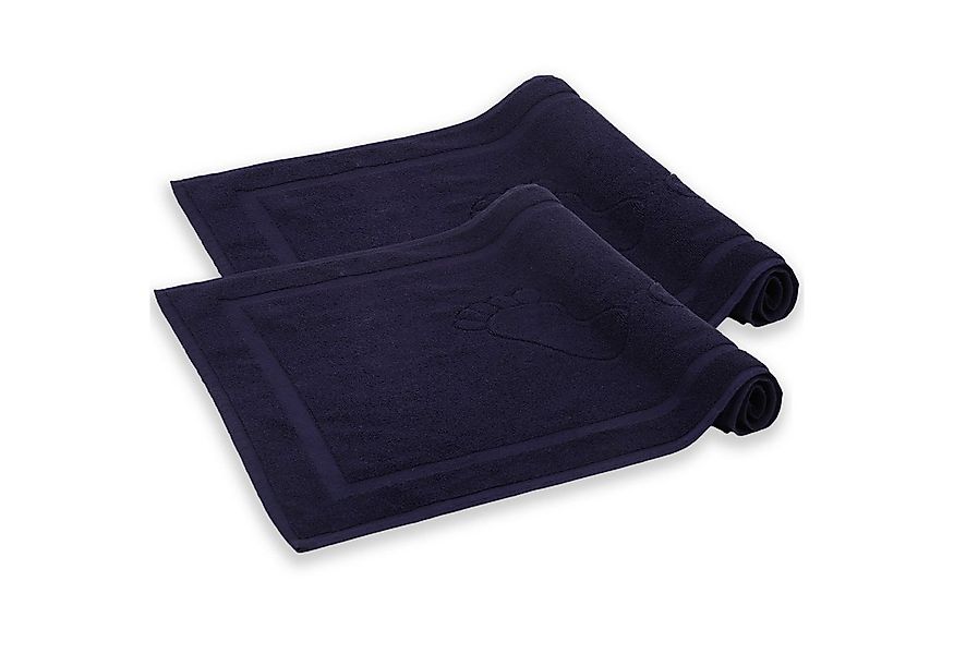 Komfortec Badematte Badvorleger aus 100% Baumwolle, 50x80 cm Duschvorleger, günstig online kaufen