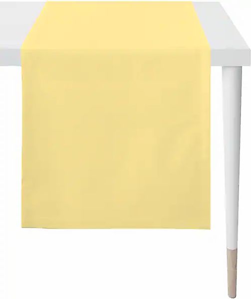 APELT Tischläufer 4362 Rips-Uni (1-tlg), UNI-BASIC günstig online kaufen