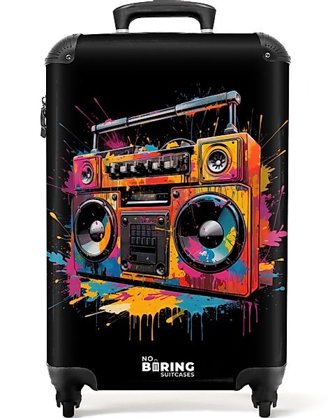 NoBoringSuitcases.com© Hartschalen-Trolley Radio mit bunter Farbe günstig online kaufen