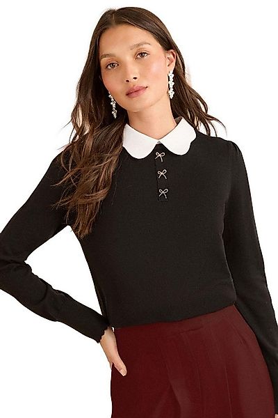 Love & Roses Strickpullover Love & Roses Strickpullover mit Kragen, Regular günstig online kaufen