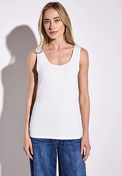 STREET ONE Trägertop aus softem Materialmix günstig online kaufen