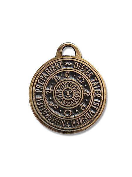 Adelia´s Amulett "Amulett Anhänger Alte Symbole Astrologisches Amulett", As günstig online kaufen