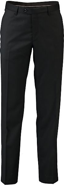 BENVENUTO. Anzughose Flat-Front schwarz Modern Fit günstig online kaufen