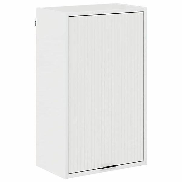 vidaXL Badezimmerschrank Wandmontiert Hochglanz Weiß 39 x 23,5 x 65 cm 8833 günstig online kaufen