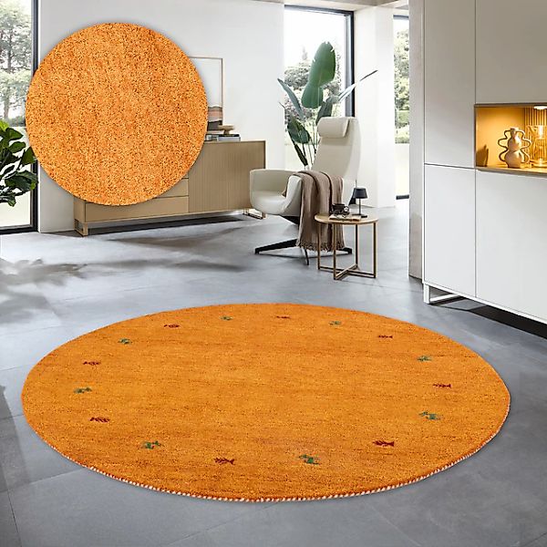 THEKO Wollteppich »Gabbeh Motiv, Handweb Teppich, Tiermotiv, reine Wolle, h günstig online kaufen