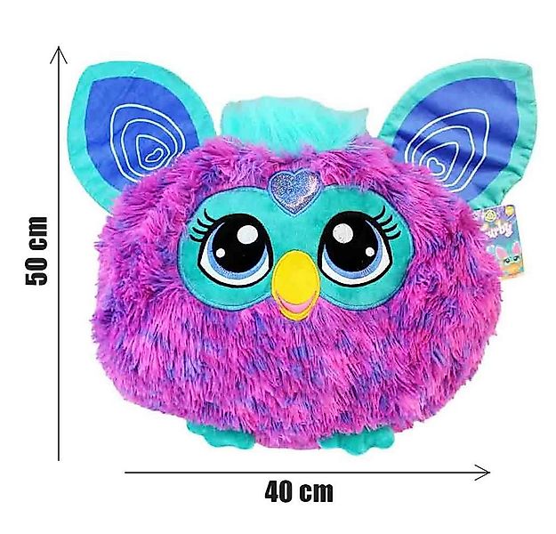 Hasbro Kuscheltier Furby Plüschtier mit Glitzer - ca. 40 cm (1-St) günstig online kaufen