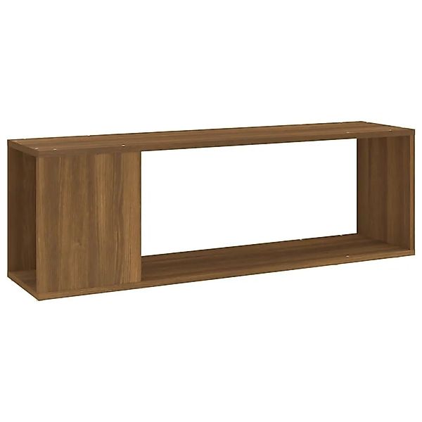 vidaXL TV-Schrank Braun Eichen-Optik 100x24x32 cm Holzwerkstoff 816037 günstig online kaufen