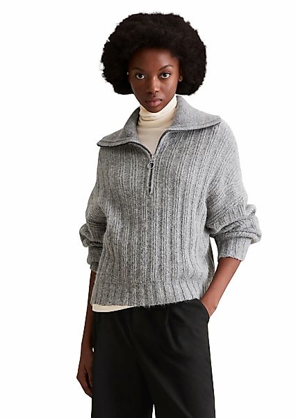 Marc OPolo DENIM Strickpullover "aus edlem Wolle-Alpakawolle-Mix" günstig online kaufen