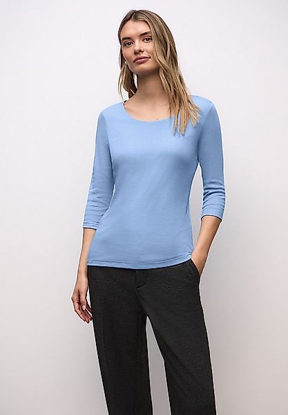 STREET ONE 3/4-Arm-Shirt mit Rundhalsausschnitt günstig online kaufen