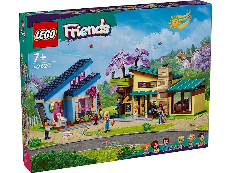 LEGO® LEGO® Friends 42620 Ollys und Paisleys Familien Haus Konstruktionsspi günstig online kaufen