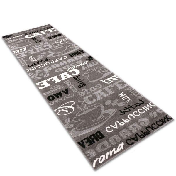 Vimoda Küchenläufer Trendiger Kaffee Teppich, Rechteckig, günstig online kaufen