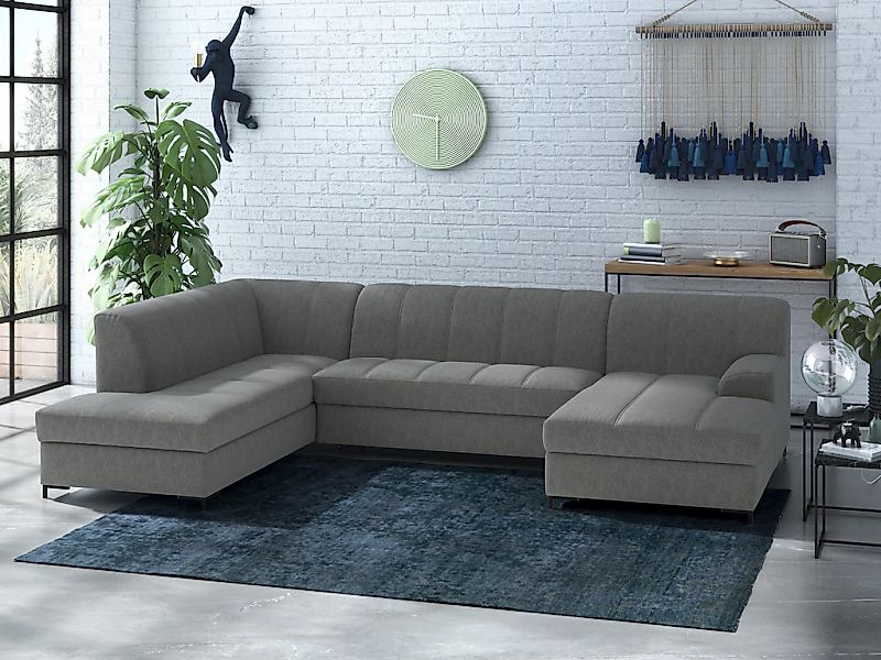 INOSIGN Wohnlandschaft "Balme, moderne Formensprache, zeitloses Design, U-F günstig online kaufen