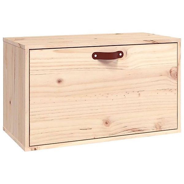 vidaXL Hängeschrank Wandschrank 60x30x35 cm Massivholz Kiefer Hängeschrank günstig online kaufen