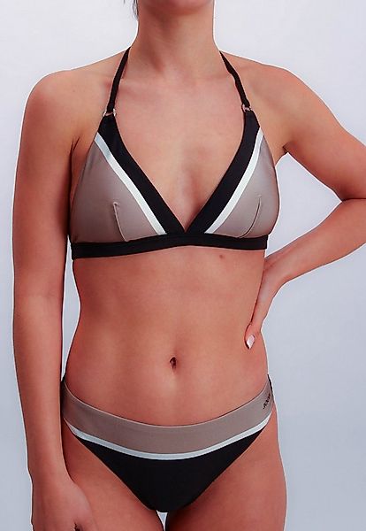 JOOP! Triangel-Bikini-Top Colourblock, Colourblocking-Design, wattierte Cup günstig online kaufen