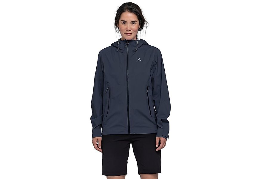 Schöffel Outdoorjacke navy blazer für Trekking und Wandern, mit Kapuze, was günstig online kaufen