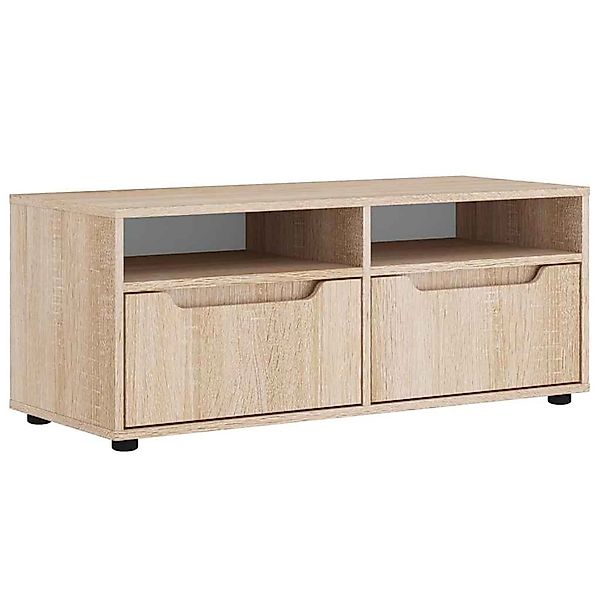 vidaXL TV-Schrank VISNES Sonoma-Eiche 100x40x38 cm Holzwerkstoff 4108295 günstig online kaufen