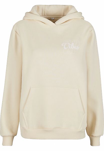 Miss Tee Kapuzensweatshirt "Miss Tee Good Vibes Ladies Fluffy Hoody" günstig online kaufen
