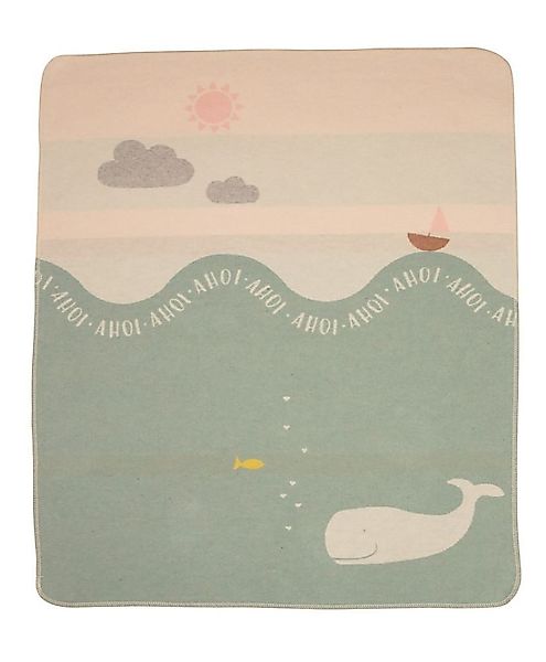 Babydecke Juwel 'Wal' 70 x 90 cm, DAVID FUSSENEGGER günstig online kaufen