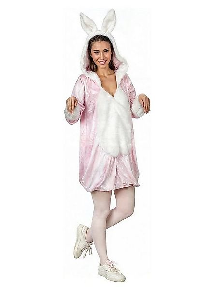 Metamorph Kostüm Pink Bunny - Faschingskostüm Damen Gr. 32-34, Flauschiges günstig online kaufen