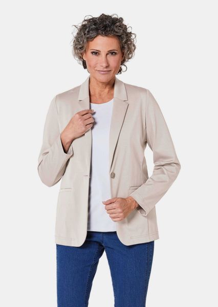 GOLDNER Jerseyblazer Damenblazer mit Reverskragen und günstig online kaufen