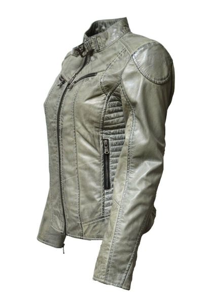 Zimmert Leather Lederjacke Frida washed Lammnappa günstig online kaufen
