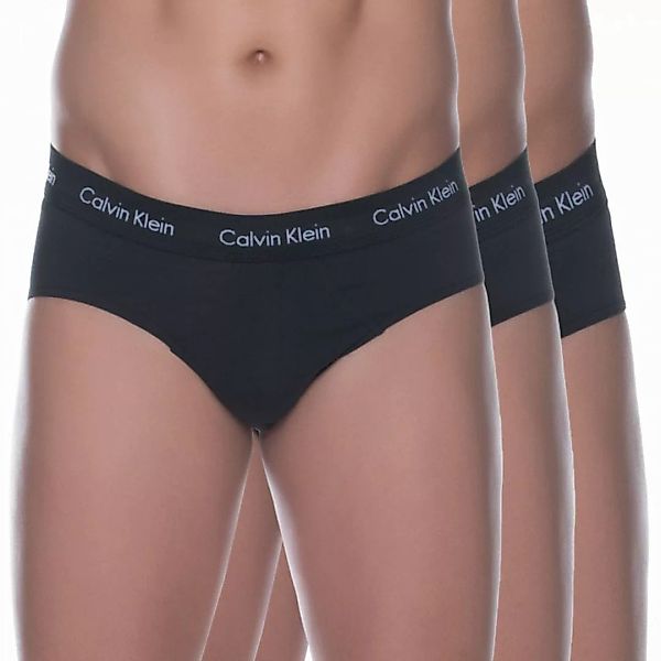 Calvin Klein 3-er Set Slips Schwarz günstig online kaufen