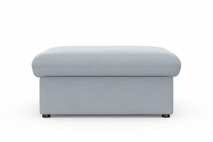 DOMO collection Hocker "Topper", mit Wellenunterfederung, auf Kunststoffgle günstig online kaufen