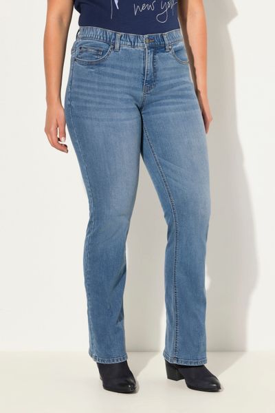 Ulla Popken Regular-fit-Jeans Bootcut-Jeans Marie weites günstig online kaufen