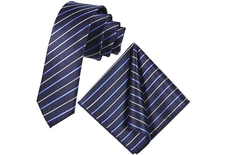 GASSANI Krawatte Streifenkrawatte Business Festlich, Herren-Krawatte Hochze günstig online kaufen