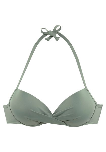 s.Oliver Push-Up-Bikini-Top "Spain" in Wickeloptik günstig online kaufen