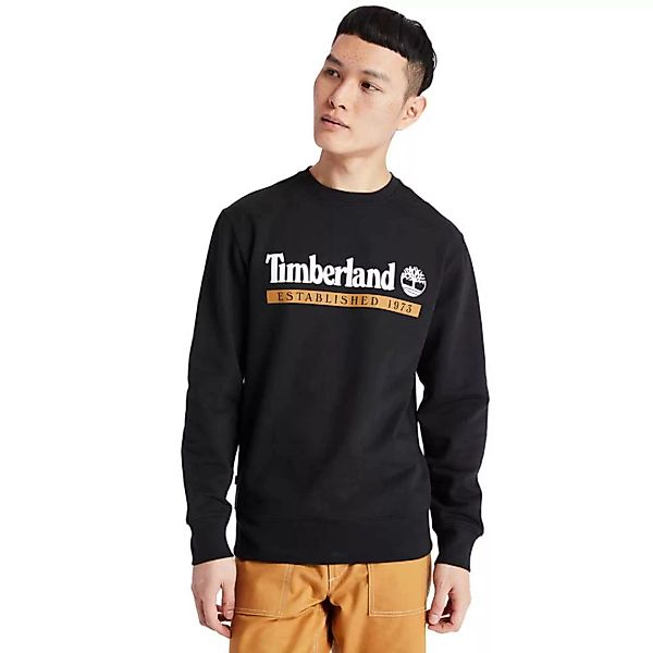 Timberland Established 1973 Crew Regular Sweatshirt L Black / Wheat Boot günstig online kaufen