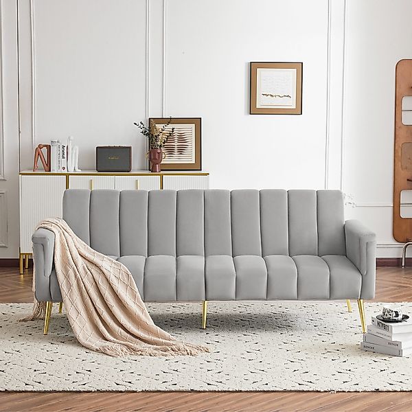 MODFU Schlafsofa Funktionsbett,Samtstoff,klappbares Schlafsofa, Vielseitige günstig online kaufen