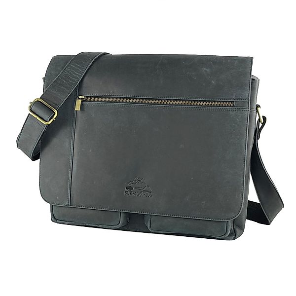 Buffalo Hill Aktentasche >2474< elegante Laptoptasche aus reinem Büffellede günstig online kaufen