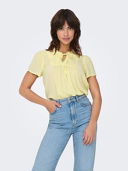 JACQUELINE de YONG Blusenshirt Oberteil Rundhals V-Ausschnitt JDYLIMA LIFE günstig online kaufen