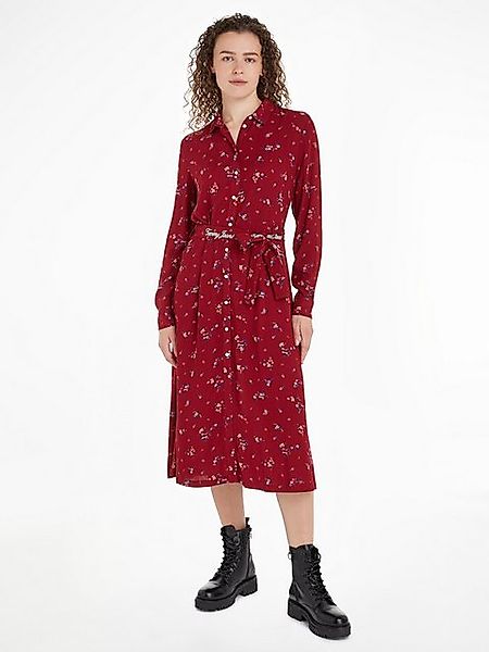Tommy Jeans Curve Hemdblusenkleid TJW FLORAL günstig online kaufen